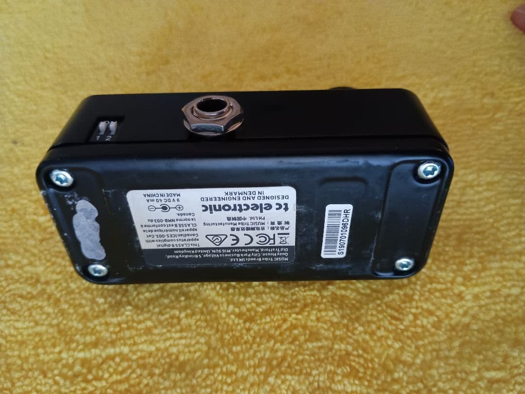 ギター tc electronic polytune3 noir