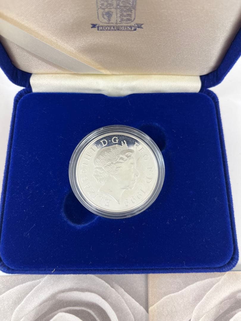 ダイアナ妃記念銀貨 1997年 銀製