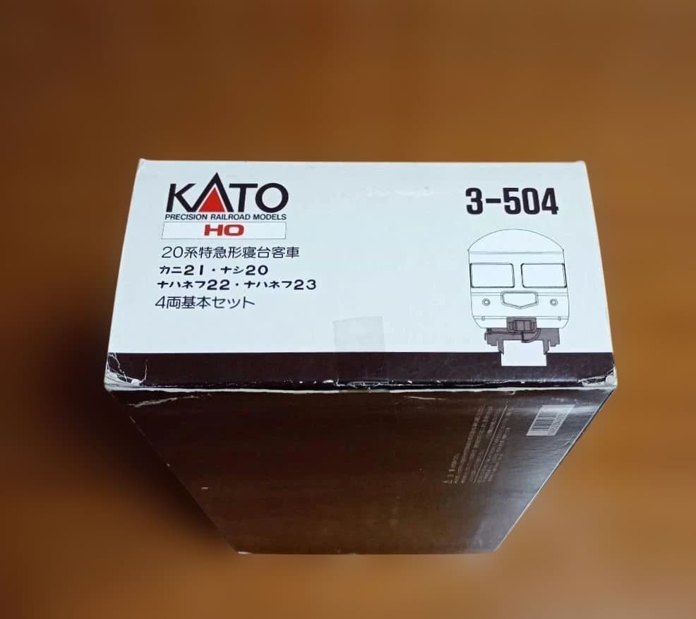 【HO】KATO 20系寝台客車4両セット
