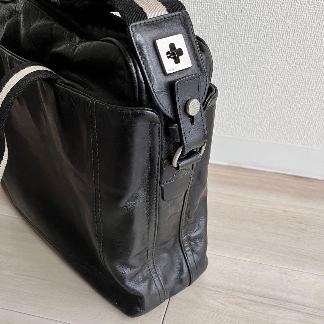 Bally バリー ビジネスバッグ トレインスポッティング2way レザー 黒