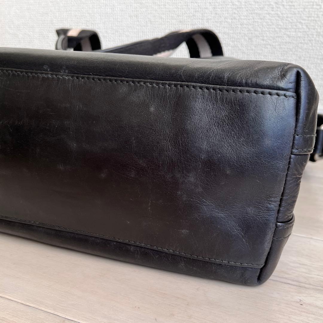 Bally バリー ビジネスバッグ トレインスポッティング2way レザー 黒