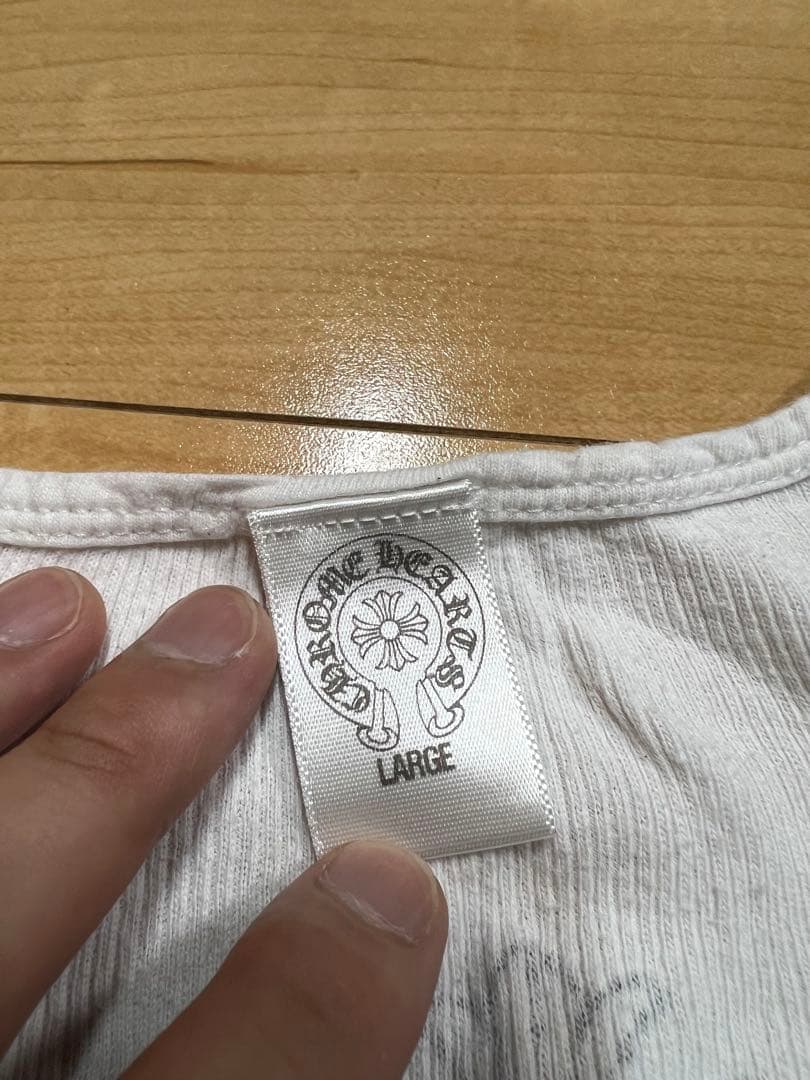 Chrome Hearts タンクトップ Lサイズ ホワイト