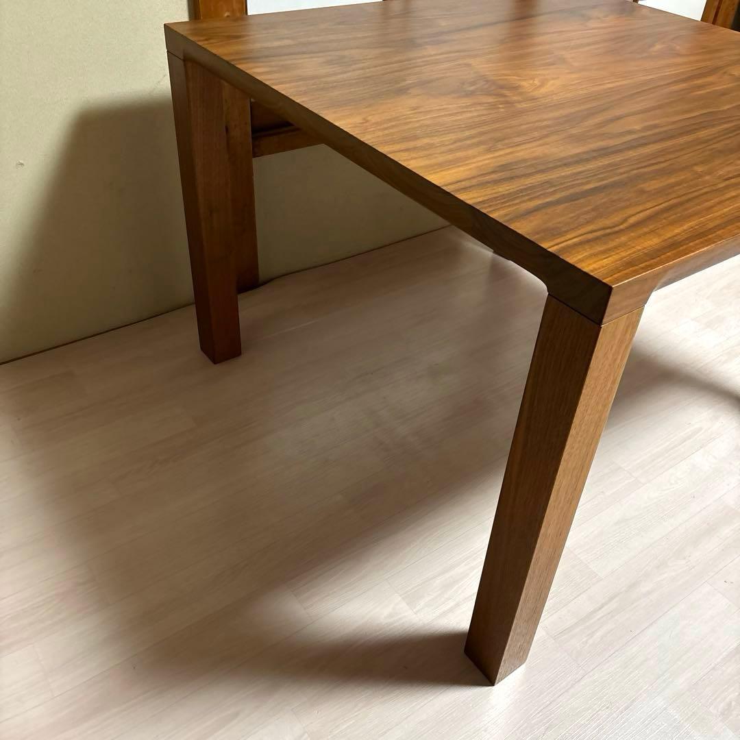 【良品】家具蔵 KAGURA ダイニングテーブル ウォールナット材 無垢