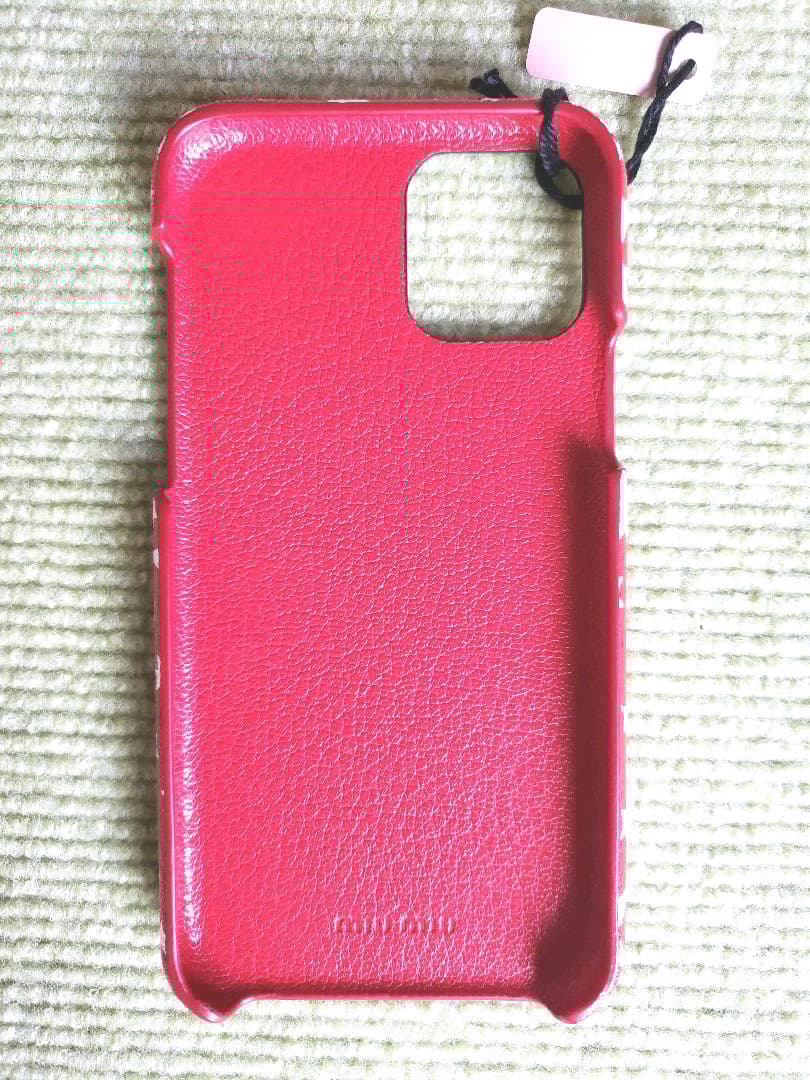 MIUMIU　IPHONE11　PRO用　カバーケース　星　ミュウミュウ新品