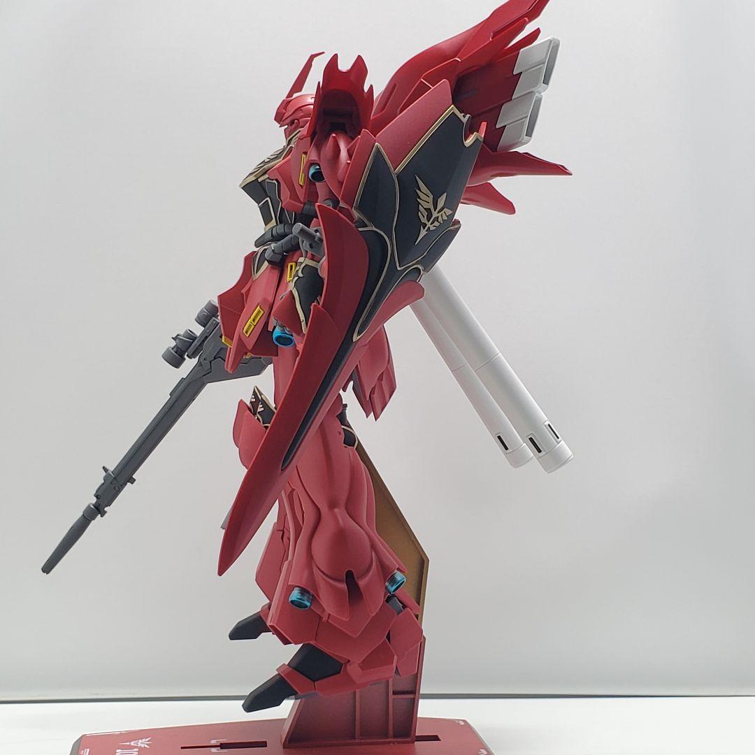 HGUC シナンジュ 塗装 完成品 バンダイ ガンプラ 1/144