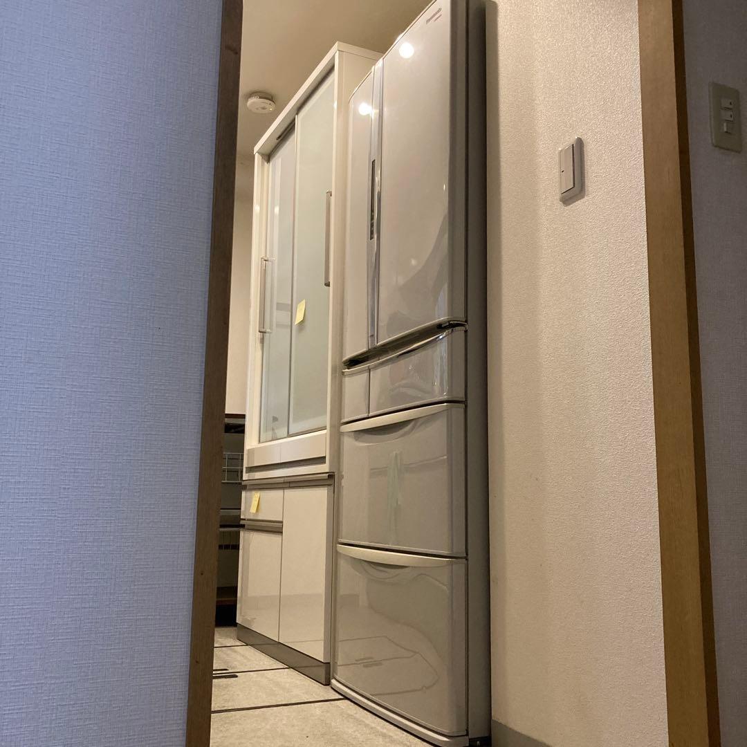 Panasonic 6ドア550L トップユニット冷蔵庫　NR-F553T-H