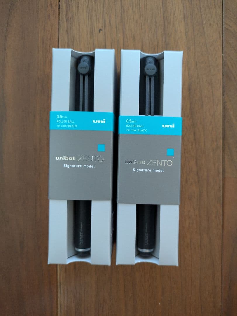 uniball ZENTO シグニチャーモデル 0.5mm ユニボールゼント２本
