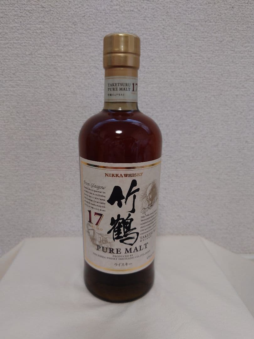 【送料込み】ニッカウヰスキー 竹鶴 17年ピュアモルト 700ml
