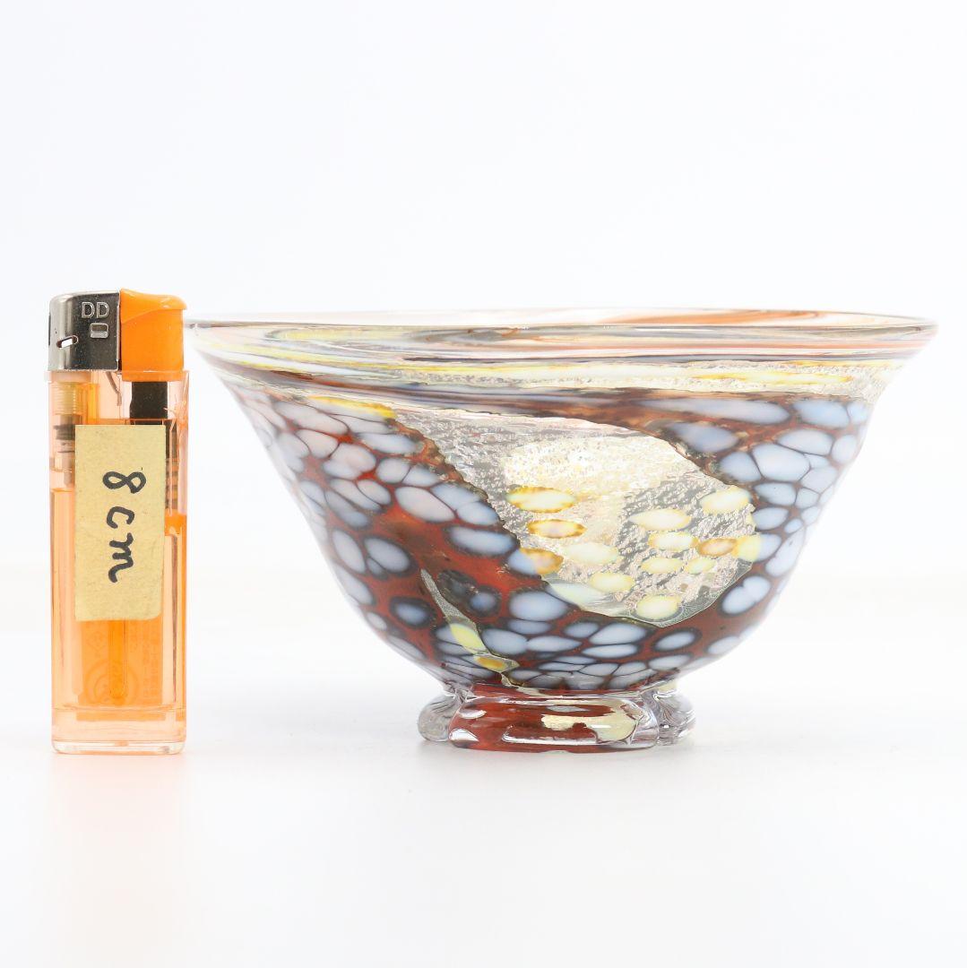 片岡操作 ガラス 鉢 ボウル 茶碗 硝子　C954