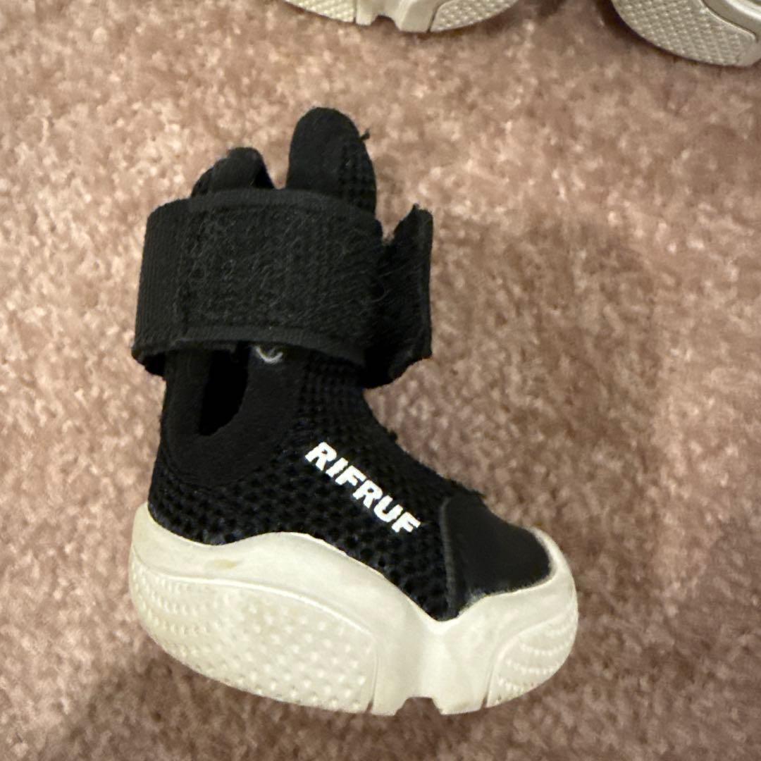 RIFRUF 「獣医師推奨 」ドッグスニーカー ブラック 2