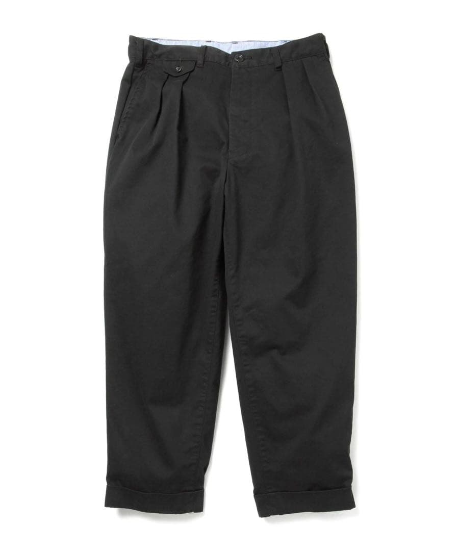 BEAMS PLUS / 2プリーツ チノ トラウザーズ