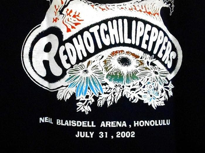 レッドホッドチリペッパーズ デッドストック 2002 ホノルル Tシャツ