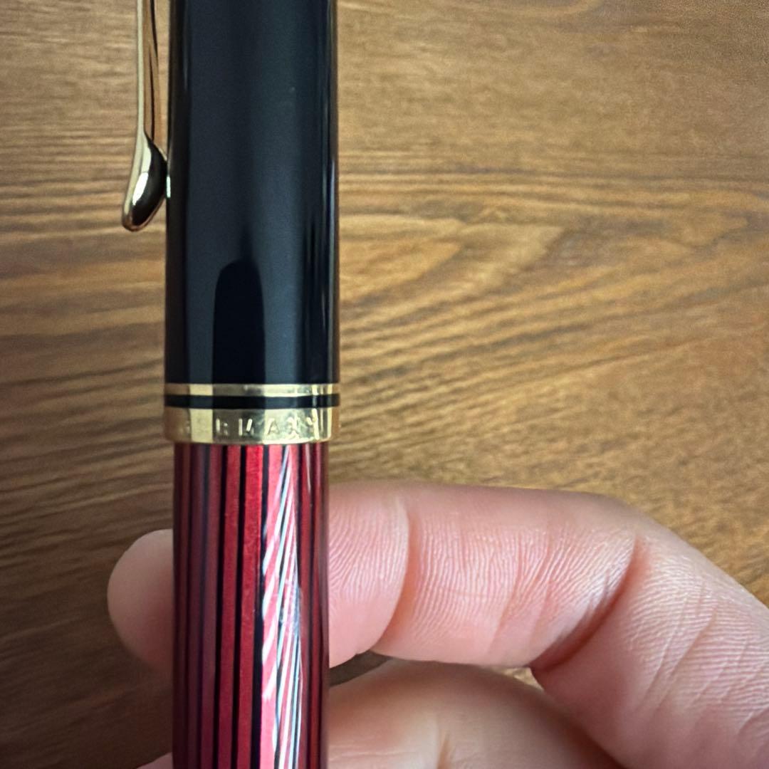 ペリカン　ボールペン　ボルドーカラー