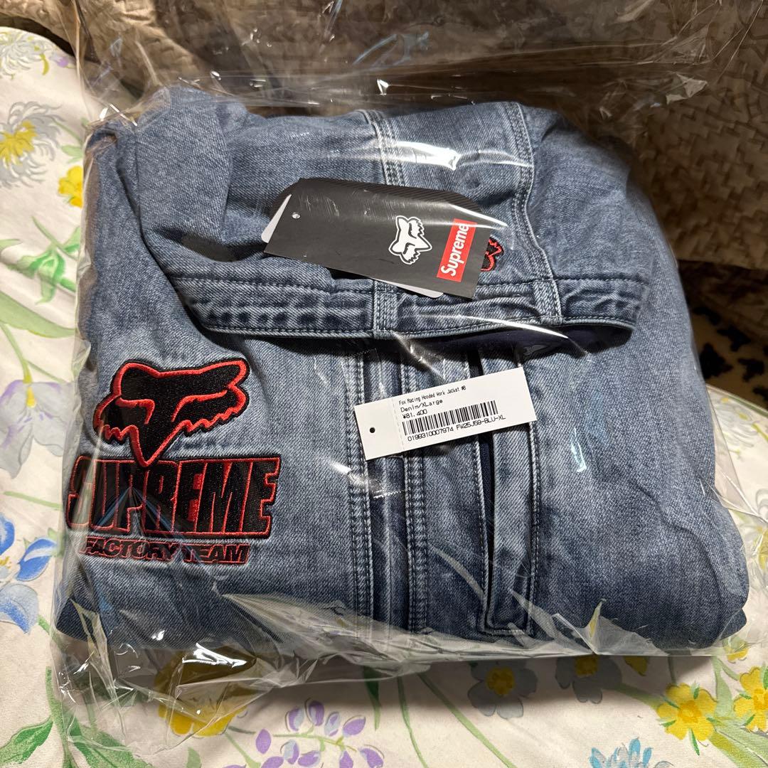 ジャケット・アウター Supreme Fox Racing Hooded Work Jacket XL