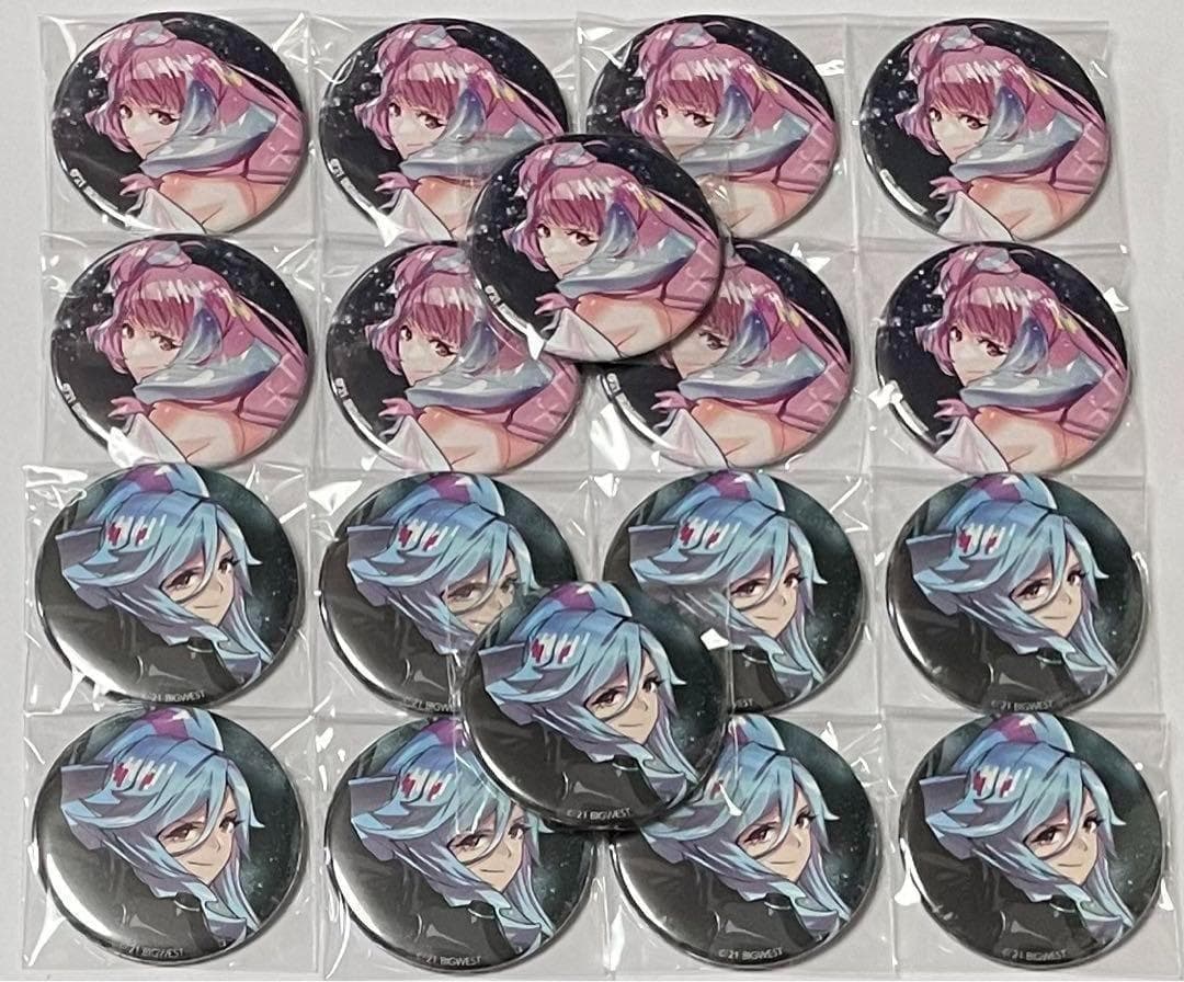 裏マクロス超時空フェスティバル マクフェス 缶バッジ 美雲 闇雲