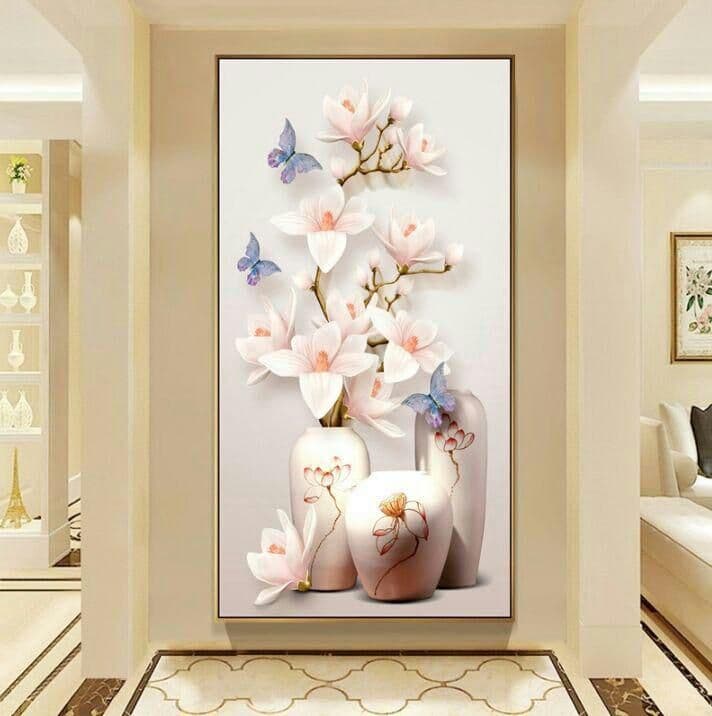 リビングルーム装飾画 玄関装飾画 現代 ソファの背景装飾画