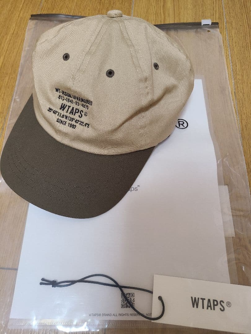 む*ん様 WTAPS ベージュ ブラウン キャップ