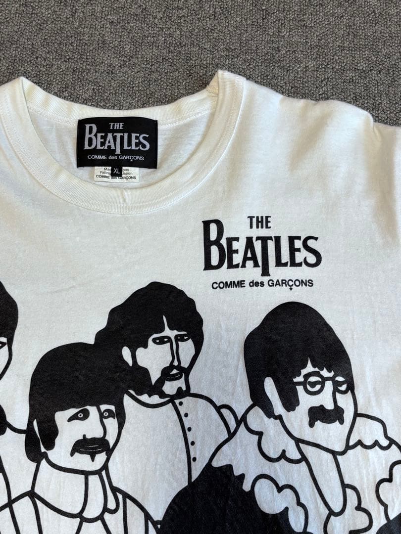 桑田佳祐着用同型｜コムデギャルソン×ビートルズ Tシャツ XL 白