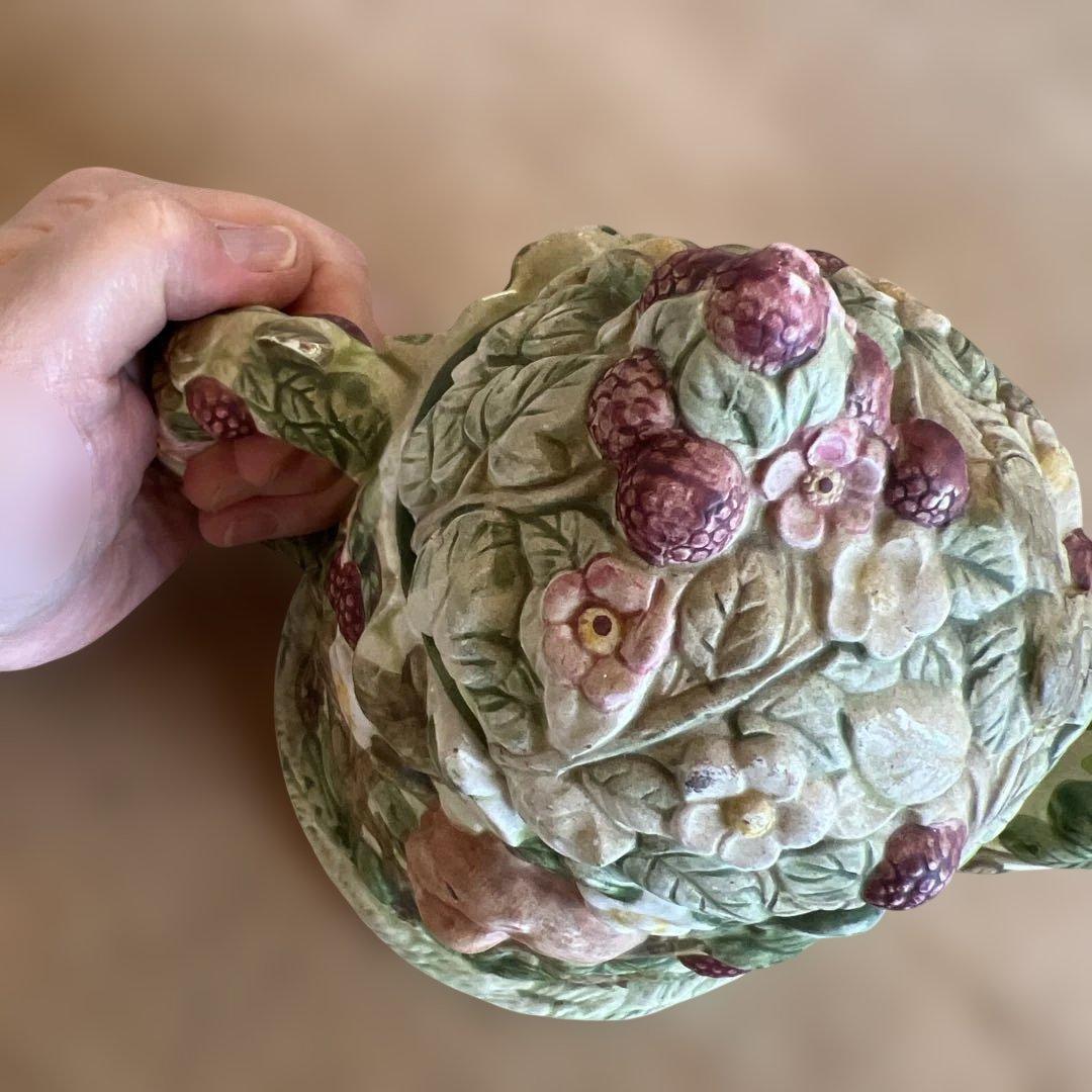 英国ヴィンテージヴィレッジコレクターズティーポット