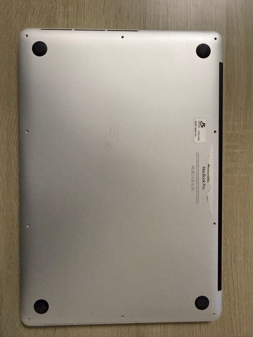 d*l様 A1398 MacBook Pro ジャンク