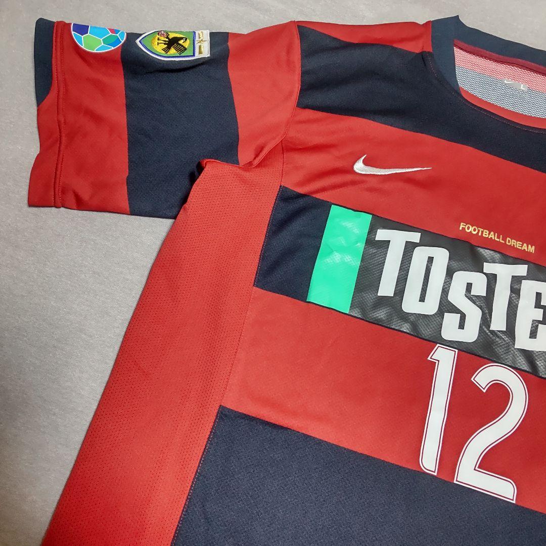極美品 NIKE ナイキ 鹿島アントラーズ ユニフォーム 12番 Ｌ