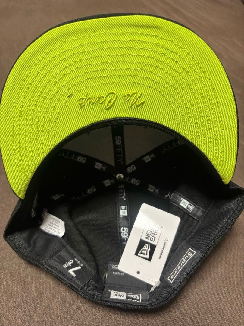 G*D様 【新品】Supreme Box logo New Era 黒×黄 7-