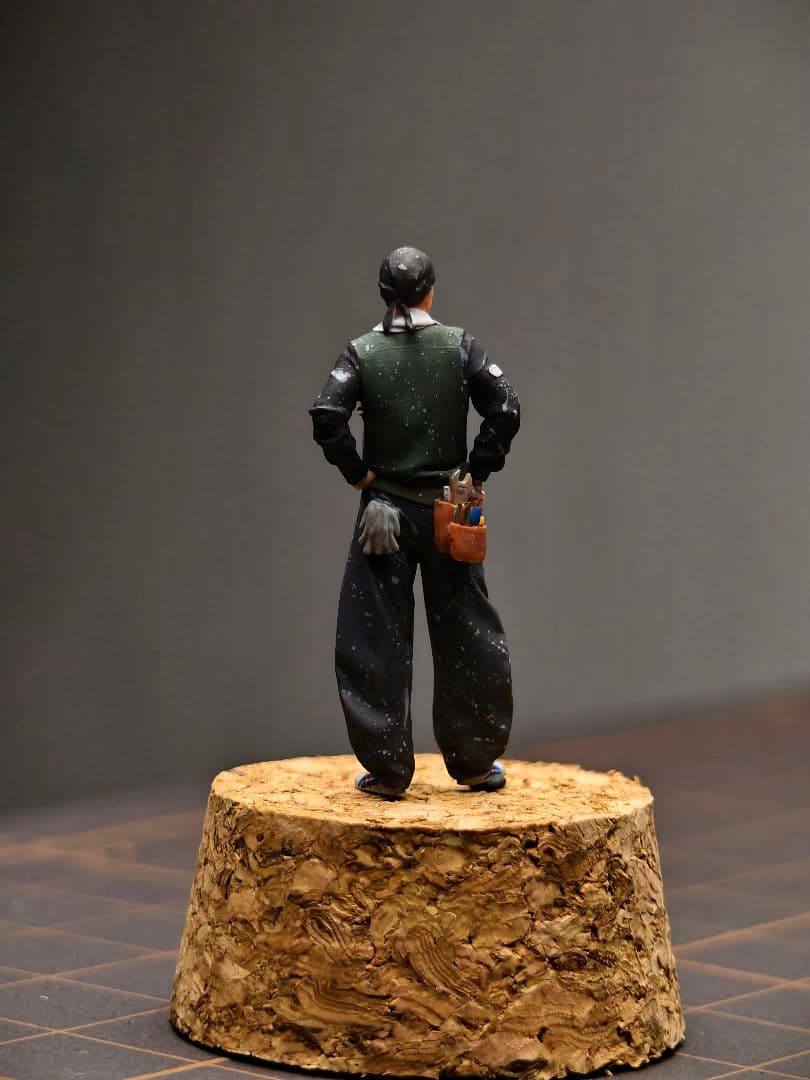 yuki  1/64 精密手塗り 職人系 人物フィギュア ストリート職人