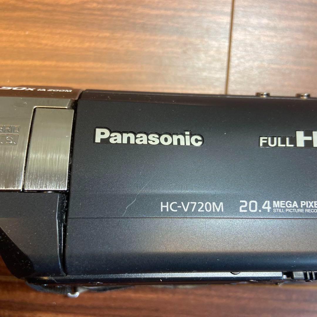 Panasonic HC-V720M ブラック ビデオカメラ 3033