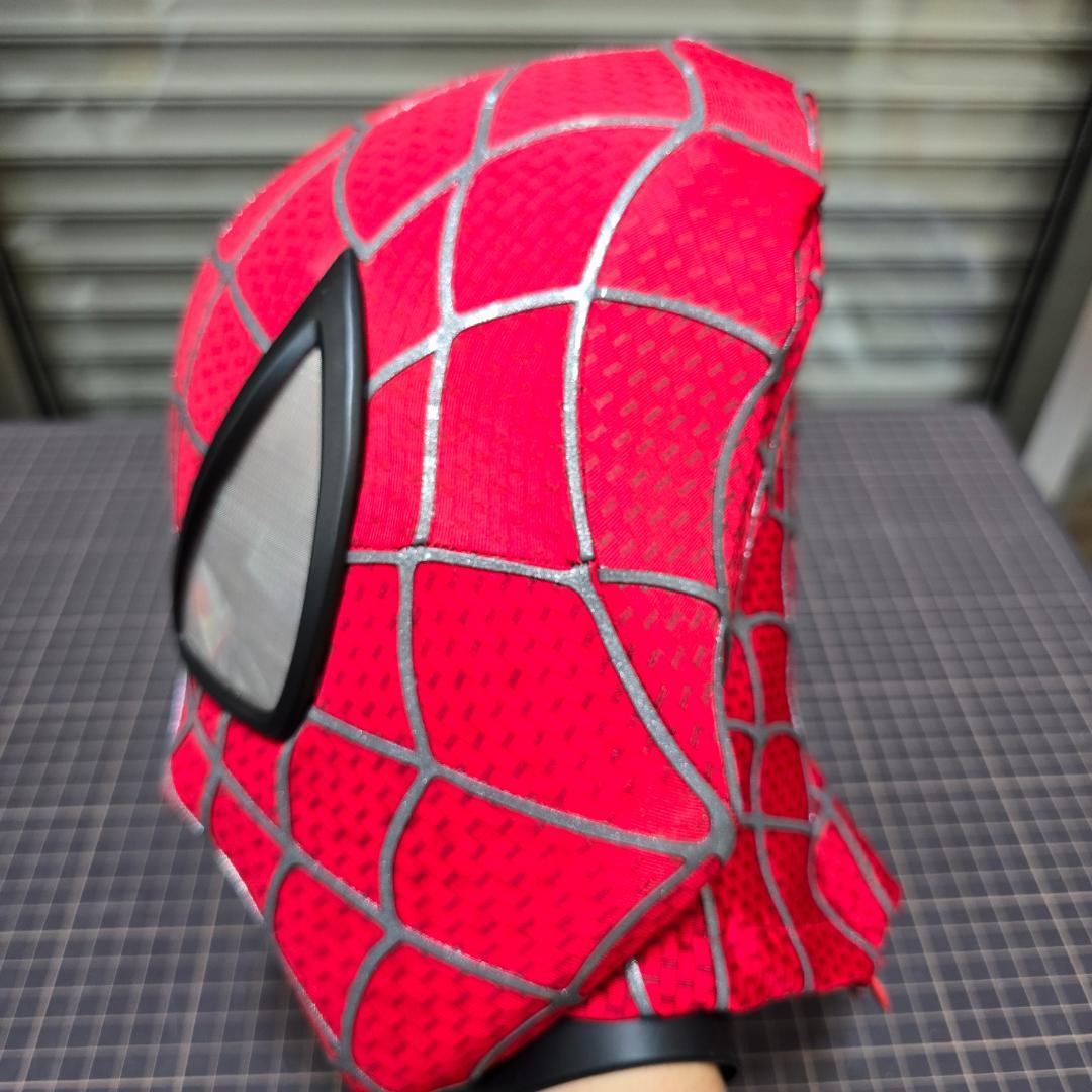 スパイダーマン　マスク　　コスプレ　1/1　 3Dシェルマスク　即日発送！