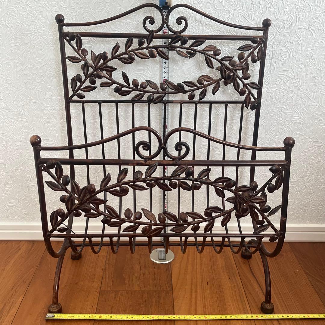 アイアン製 葉 オリーブ