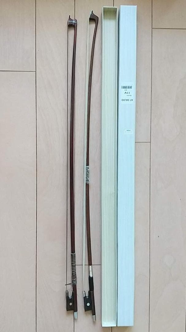 【送料無料・期間限定】バイオリン（4/4 大人用）弓２本　初心者レッスンブック