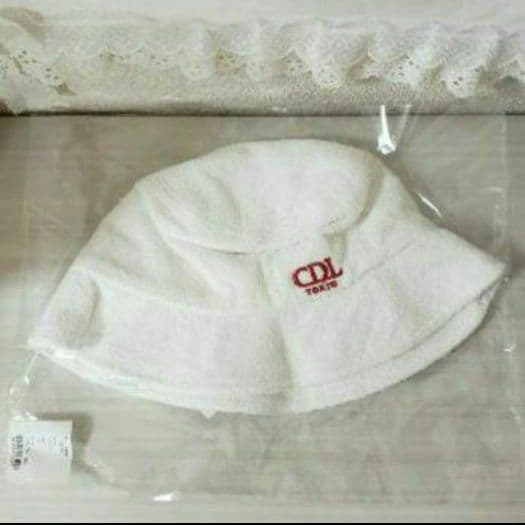 ☺️新品・未開封☺️CDL Pile Bucket Hat★White★Sサイズ