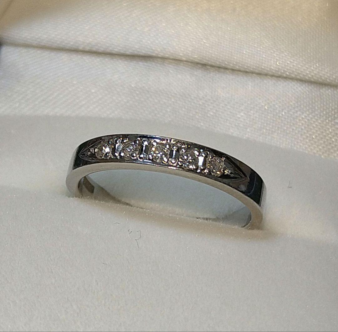 うっちー Ptダイヤモンド リング