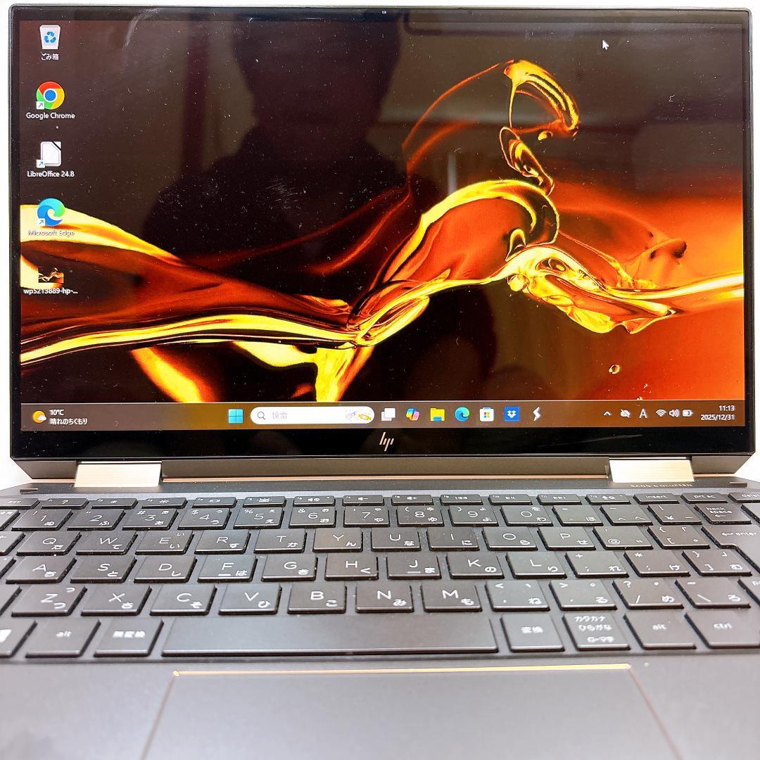 ★13インチ最小★2in1 タッチ HP Spectre X360 _901
