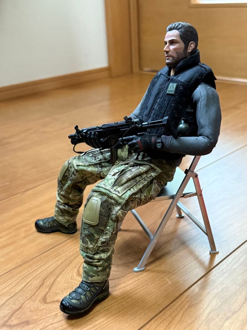 1/6 ホットトイズ 系 キアヌ・リーブス 似 カスタム オマケ付