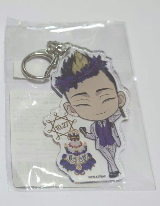 東京リベンジャーズ　ぱずりべ　バースデー　キーホルダー　半間修二