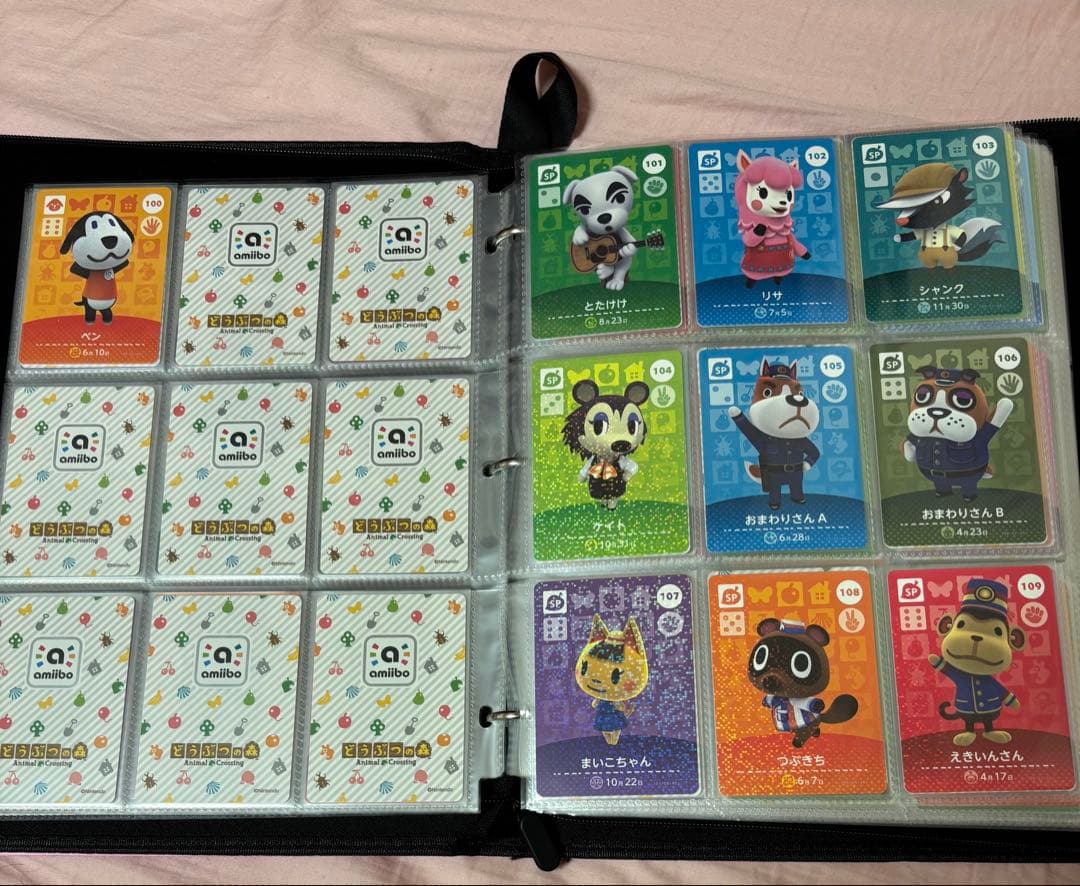 どうぶつの森 amiiboカード 第1〜第5 計504枚　フルコンプ