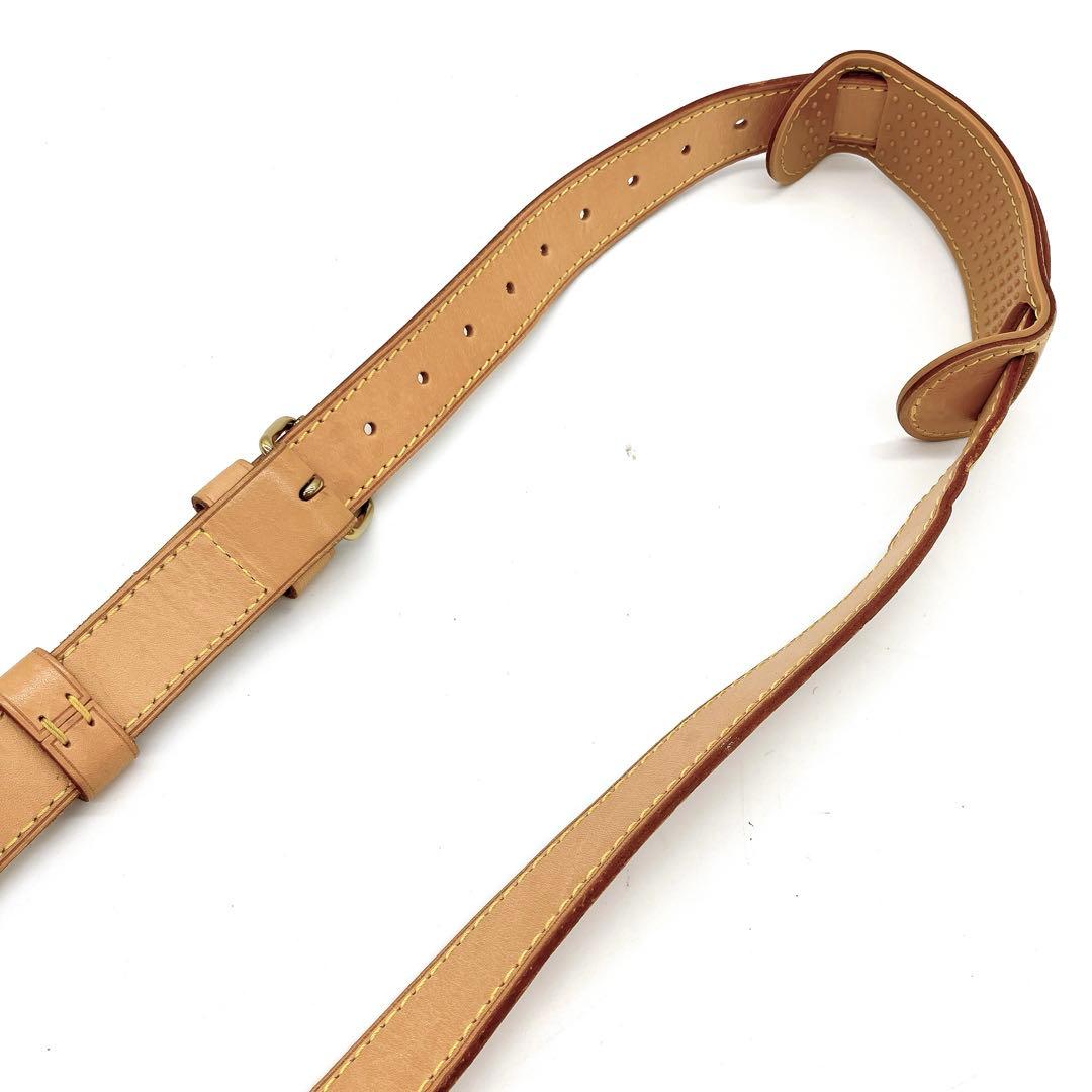 美品【LOUIS VUITTON】キーポル用　ショルダーストラップ　ヌメ革
