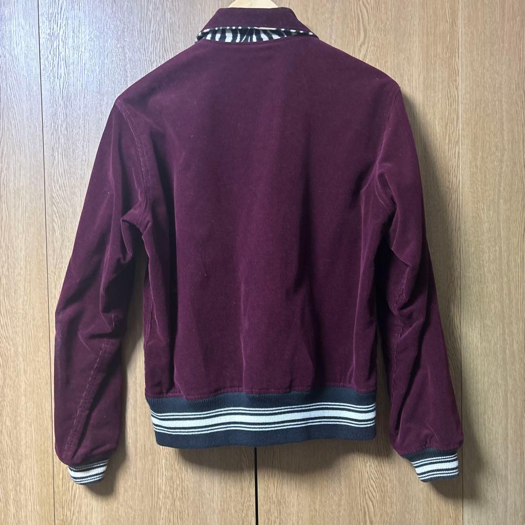 GROOVIN HIGH バーガンディ コーデュロイジャケット M