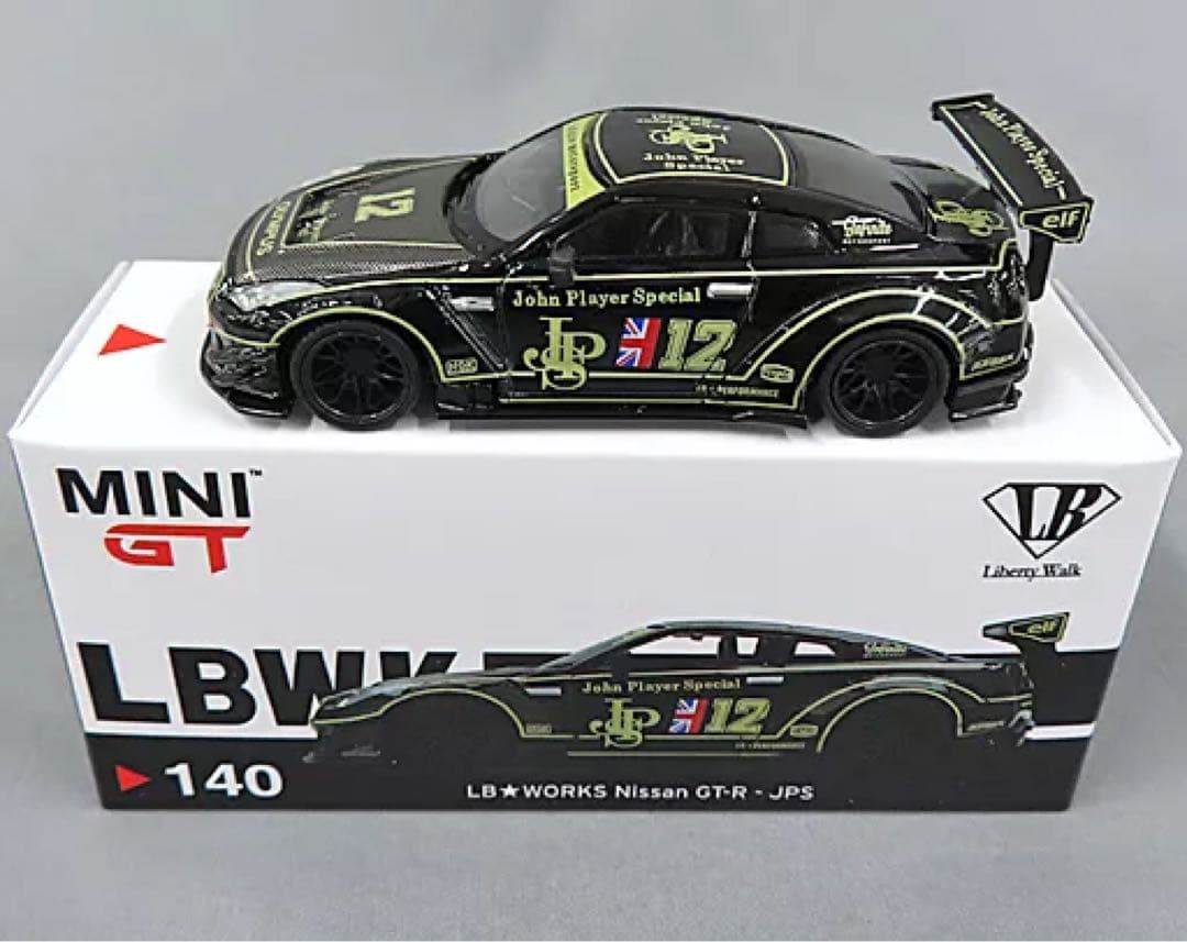 1/64 mini-gt lb★works リバティワークス　GT-R JPS