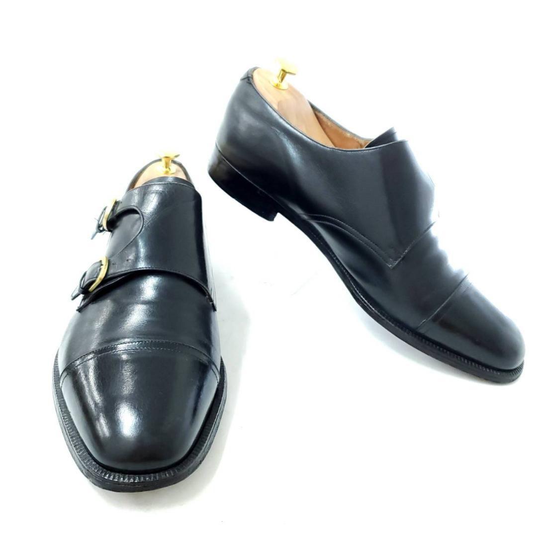 サルヴァトーレフェラガモ　激レア　ダブルモンク　ストレート　トラメッザ