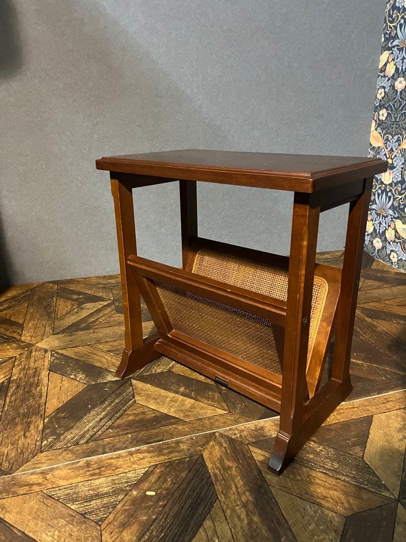 Shin＊maruni マガジンラック 地中海シリーズ サイドテーブル