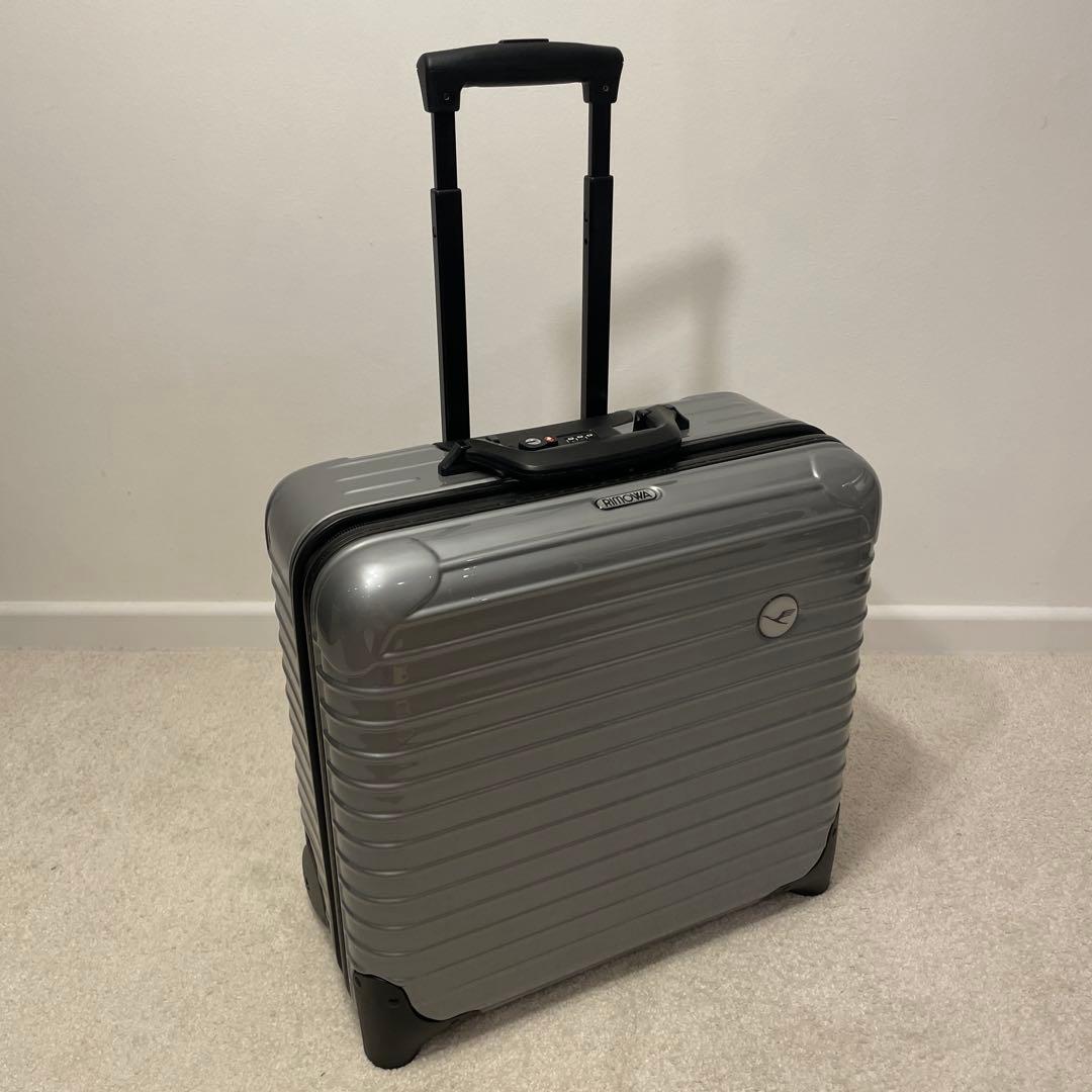 付属品フルセット RIMOWA Salsa ビジネストロリー 2輪 シルバー