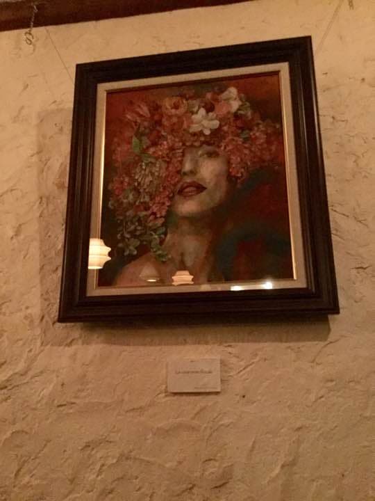 お花冠シリーズ オリジナル絵画 F10号サイズ