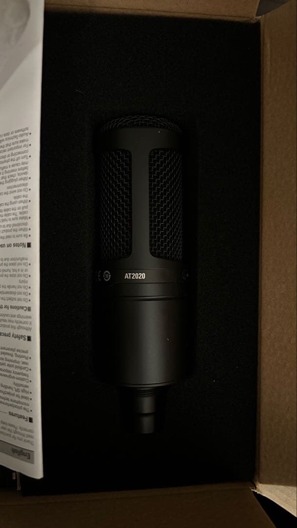 配信機器・PA機器・レコーディング機器 Yamaha AG03 MK2 & Audio-Technica AT2020