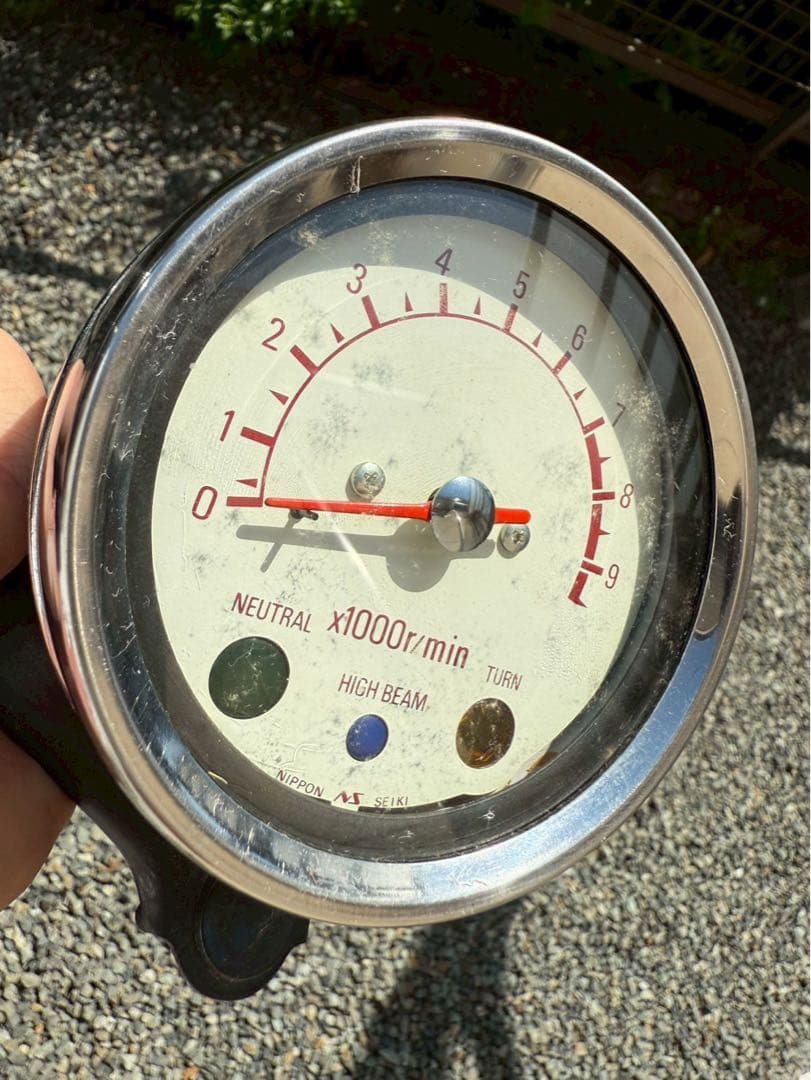 sr400 スピードメーター、タコメーター　純正品