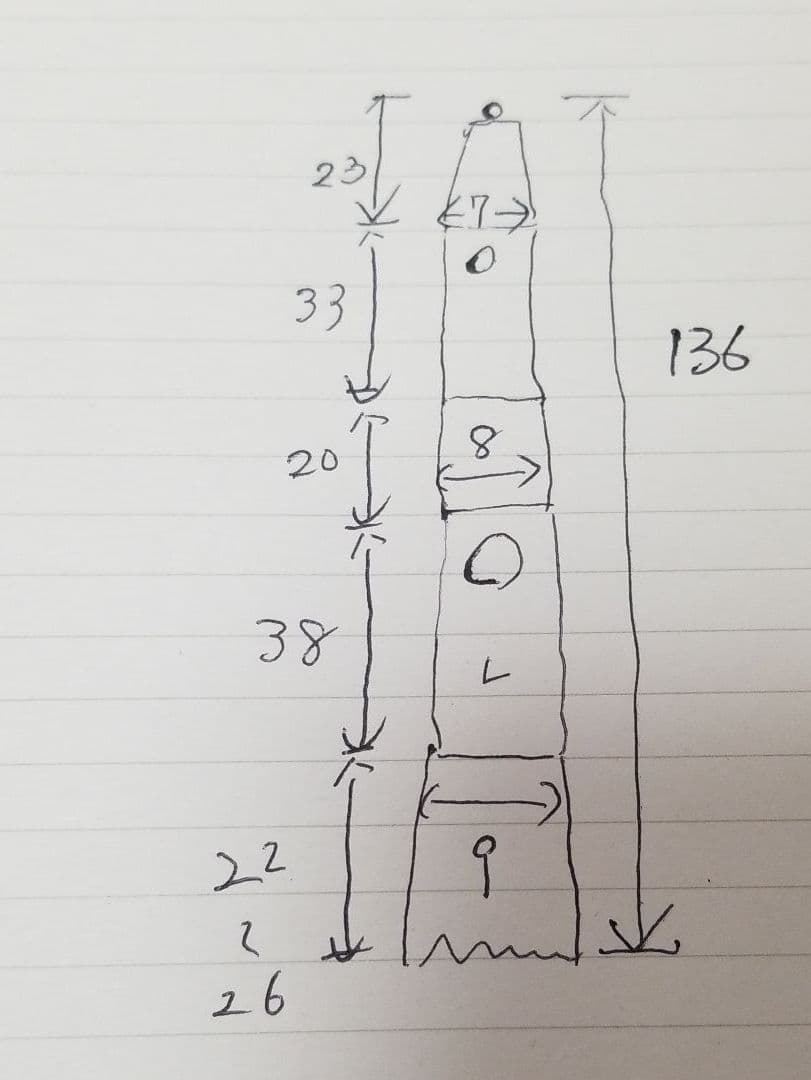 竹製の籠をかけたり短冊をかけたりするものです