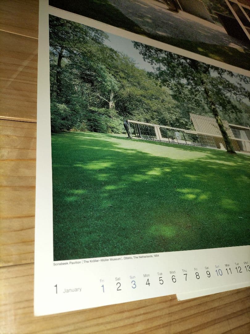 コレクション FH/gerrit rietveld abcdesigne CALENDAR