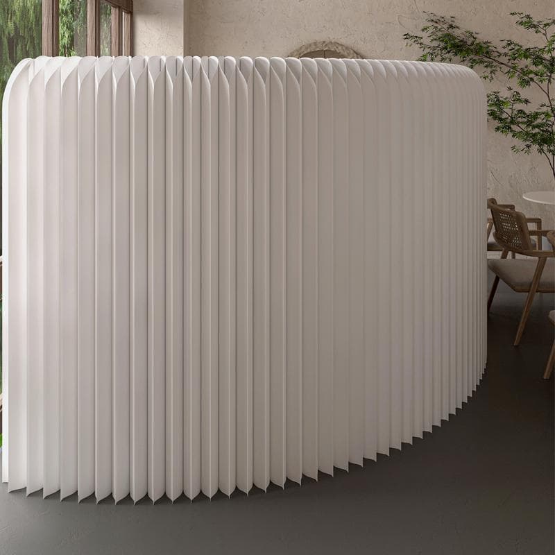 パーテーション間仕切り折り畳み式高さ1.6ｍ長さ3-4ｍ組立不要ついたて目隠し