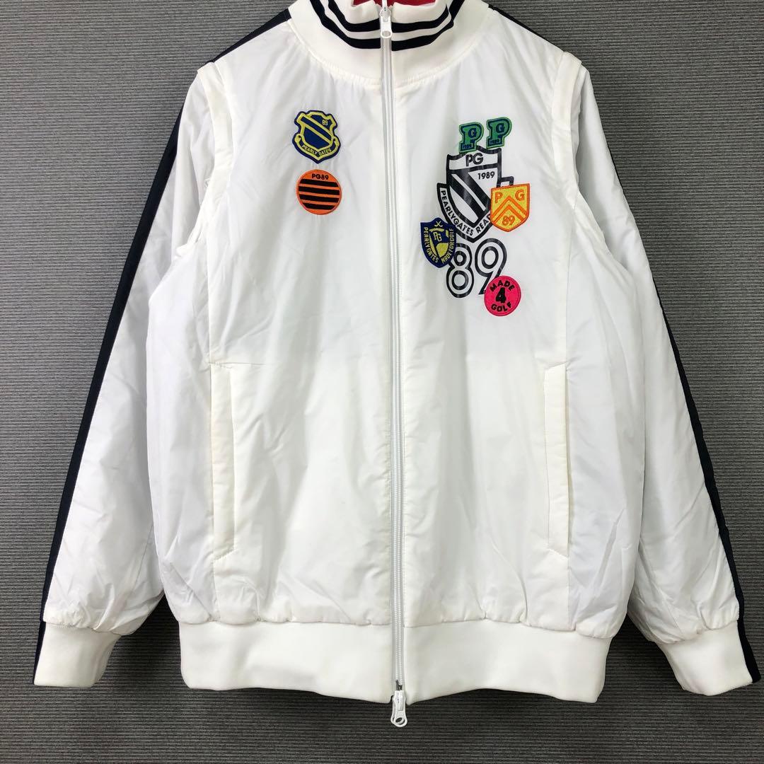 PEARLY GATES Pertex リバーシブル ブルゾン 1 ホワイト